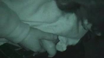 Filthy bestiality sex scene featuring a wild chick