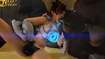 Beastiality hentai featuring tracer. Free bestiality and animal porn