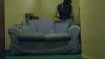 Extremely youthful alluring female engages in intercourse with a canine. Complimentary zoophilia and creature erotica